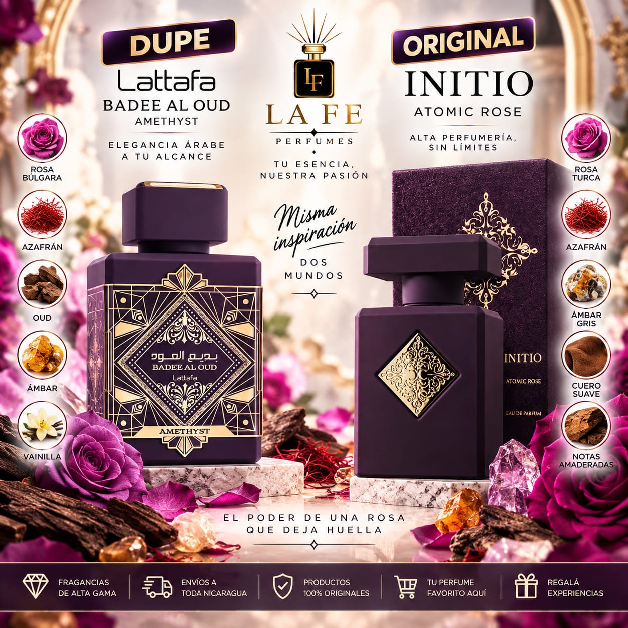 Lattafa Badee Al Oud Amethyst Unisex 100ml EDP